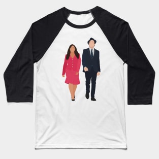 Superstore Amy and Jonah Walk Suit Fan Art Baseball T-Shirt